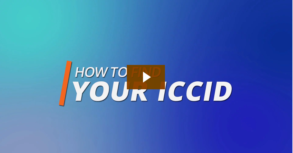 How to find your ICCID Number